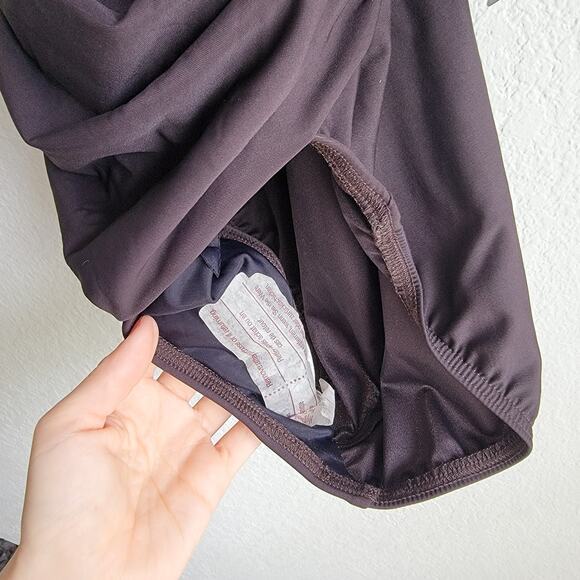 MiracleSuit One Piece Ruched With Built In Bra Support NWT Size 12 - Picture 4 of 8